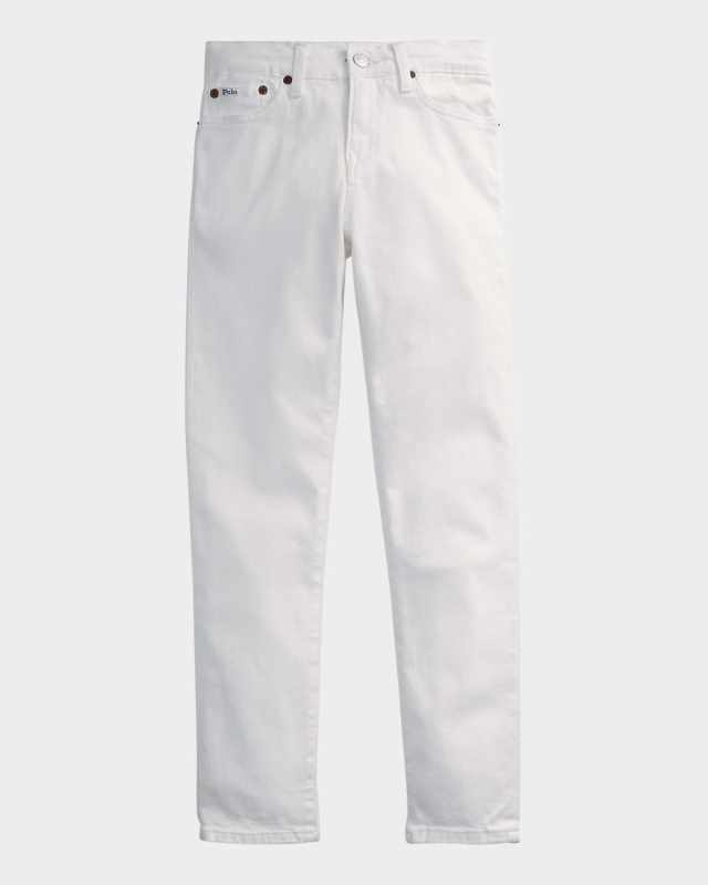 Boy's Slim-Fit Denim Jeans, Size 8-